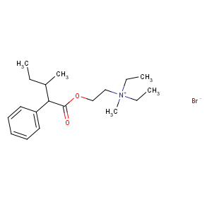 CAS No:90-22-2 diethyl-methyl-[2-(3-methyl-2-phenylpentanoyl)oxyethyl]azanium