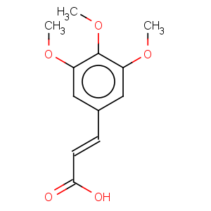 CAS No:90-50-6 3,4,5-Trimethoxycinnamic acid