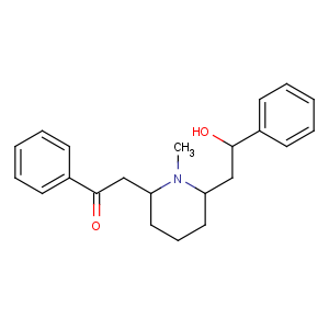 CAS No:90-69-7 Ethanone,2-[(2R,6S)-6-[(2S)-2-hydroxy-2-phenylethyl]-1-methyl-2-piperidinyl]-1-phenyl-