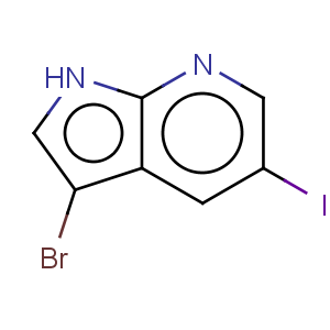 CAS No:900514-06-9 1H-Pyrrolo[2,3-b]pyridine,3-bromo-5-iodo-