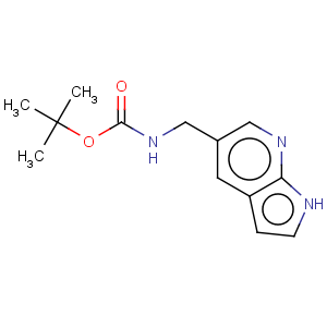 CAS No:900514-09-2 Carbamicacid, N-(1H-pyrrolo[2,3-b]pyridin-5-ylmethyl)-, 1,1-dimethylethyl ester