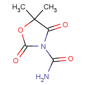 CAS No:9006-50-2 5,5-dimethyl-2,4-dioxo-1,3-oxazolidine-3-carboxamide