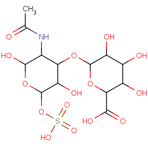 CAS No:9007-28-7 (2S,3S,4S,5R,6R)-6-[(2R,3R,4R,5R,6R)-3-acetamido-2,<br />5-dihydroxy-6-sulfooxyoxan-4-yl]oxy-3,4,5-trihydroxyoxane-2-carboxylic<br />acid