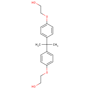 CAS No:901-44-0 2-[4-[2-[4-(2-hydroxyethoxy)phenyl]propan-2-yl]phenoxy]ethanol