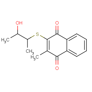 CAS No:9025-26-7 2-(3-hydroxybutan-2-ylsulfanyl)-3-methylnaphthalene-1,4-dione