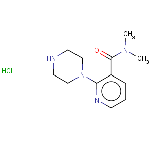 CAS No:902836-08-2 3-Pyridinecarboxamide,N,N-dimethyl-2-(1-piperazinyl)-