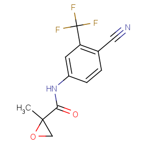 CAS No:90357-51-0 N-[4-cyano-3-(trifluoromethyl)phenyl]-2-methyloxirane-2-carboxamide