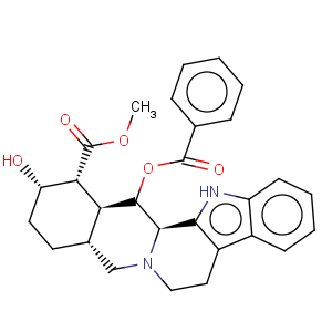 CAS No:90362-87-1 Yohimban-16-carboxylicacid, 14-(benzoyloxy)-17-hydroxy-, methyl ester, (14b,16a,17a)- (9CI)