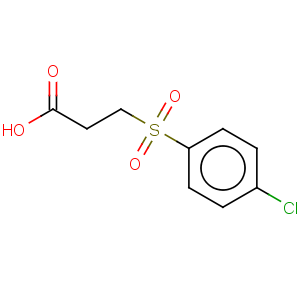 CAS No:90396-00-2 Propanoic acid,3-[(4-chlorophenyl)sulfonyl]-
