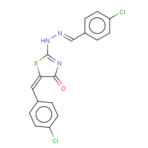 CAS No:904-60-9 Benzaldehyde,4-chloro-,2-[5-[(4-chlorophenyl)methylene]-4,5-dihydro-4-oxo-2-thiazolyl]hydrazone