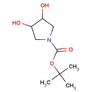 CAS No:90481-33-7 tert-butyl (3S,4S)-3,4-dihydroxypyrrolidine-1-carboxylate