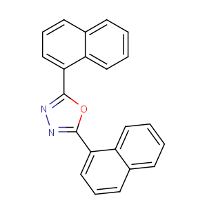 CAS No:905-62-4 2,5-dinaphthalen-1-yl-1,3,4-oxadiazole