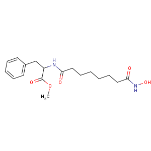 CAS No:90520-71-1 methyl (2S)-2-[[8-(hydroxyamino)-8-oxooctanoyl]amino]-3-phenylpropanoate