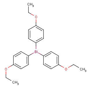 CAS No:90591-48-3 tris(4-ethoxyphenyl)bismuthane