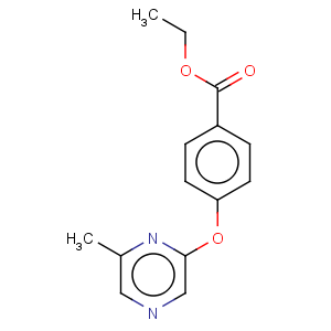 CAS No:906353-03-5 Benzoic acid,4-[(6-methyl-2-pyrazinyl)oxy]-, ethyl ester