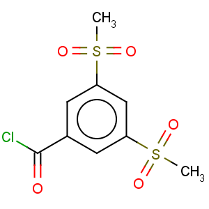 CAS No:90649-99-3 Benzoyl chloride,3,5-bis(methylsulfonyl)-