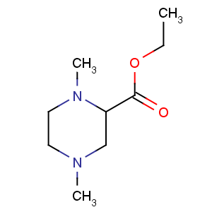 CAS No:90729-01-4 ethyl 1,4-dimethylpiperazine-2-carboxylate