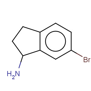 CAS No:907973-36-8 1H-Inden-1-amine,6-bromo-2,3-dihydro-