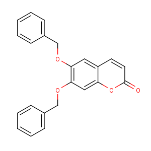 CAS No:909-84-2 6,7-bis(phenylmethoxy)chromen-2-one