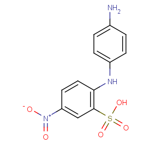 CAS No:91-29-2 2-(4-aminoanilino)-5-nitrobenzenesulfonic acid