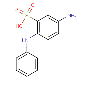 CAS No:91-30-5 5-amino-2-anilinobenzenesulfonic acid