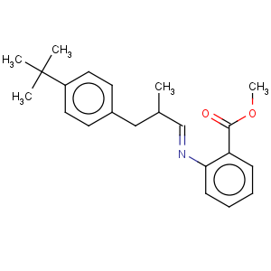 CAS No:91-51-0 Benzoic acid,2-[[3-[4-(1,1-dimethylethyl)phenyl]-2-methylpropylidene]amino]-, methyl ester
