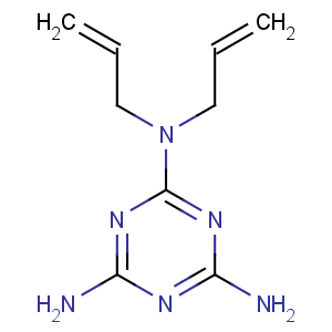 CAS No:91-77-0 2-N,2-N-bis(prop-2-enyl)-1,3,5-triazine-2,4,6-triamine