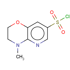 CAS No:910037-13-7 4-methyl-3,4-dihydro-2h-pyrido[3,2-b][1,4]oxazine-7-sulfonyl chloride