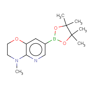 CAS No:910037-15-9 2H-Pyrido[3,2-b]-1,4-oxazine,3,4-dihydro-4-methyl-7-(4,4,5,5-tetramethyl-1,3,2-dioxaborolan-2-yl)-