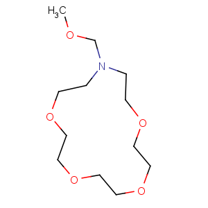CAS No:91043-70-8 1,4,7,10-Tetraoxa-13-azacyclopentadecane,13-(methoxymethyl)-
