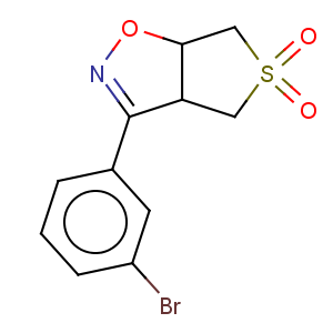 CAS No:910442-25-0 3-(3-Bromo-phenyl)-3a,4,6,6a-tetrahydro-thieno[3,4-d]isoxazole 5,5-dioxide