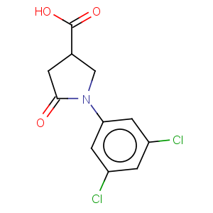 CAS No:91064-26-5 3-Pyrrolidinecarboxylicacid, 1-(3,5-dichlorophenyl)-5-oxo-