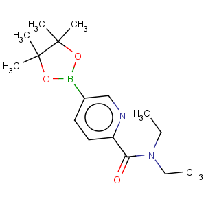 CAS No:911227-46-8 5-(4,4,5,5-tetramethyl-[1,3,2]dioxaborolan-2-yl)-pyridine-2-carboxylic acid diethylamide