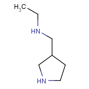 CAS No:91187-83-6 3-Pyrrolidinemethanamine,N-ethyl-