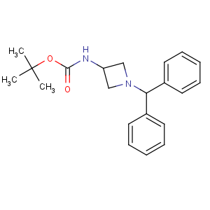 CAS No:91189-18-3 tert-butyl N-(1-benzhydrylazetidin-3-yl)carbamate