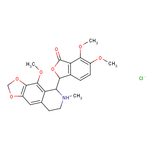 CAS No:912-60-7 Noscapine hydrochloride