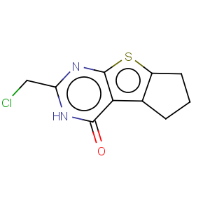 CAS No:91225-70-6 4H-Cyclopenta[4,5]thieno[2,3-d]pyrimidin-4-one,2-(chloromethyl)-1,5,6,7-tetrahydro-