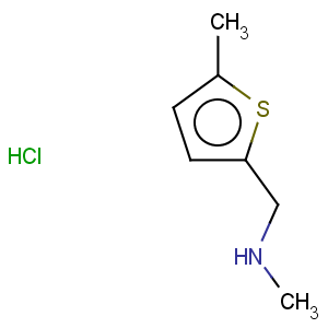 CAS No:912569-78-9 2-Thiophenemethanamine,N,5-dimethyl-, hydrochloride (1:1)