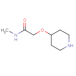 CAS No:912761-44-5 N-methyl-2-piperidin-4-yloxyacetamide