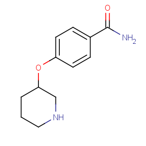 CAS No:912761-79-6 4-piperidin-3-yloxybenzamide