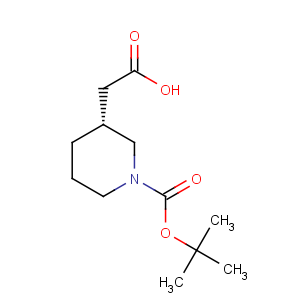 CAS No:912940-89-7 2-[(3R)-1-tert-butoxycarbonyl-3-piperidyl]acetic acid