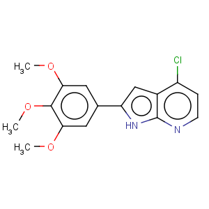 CAS No:913083-71-3 4-chloro-2-(3,4,5-trimethoxyphenyl)-1h-pyrrolo[2,3-b]pyridine