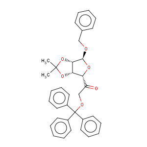 CAS No:91364-12-4 benzyl 2,3-o-isopropylidene-6-o-trityl-5-keto-alpha-d-mannofuranose