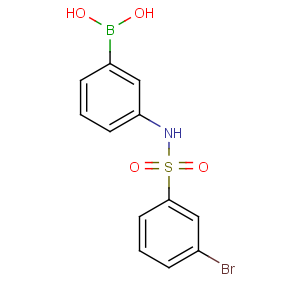 CAS No:913835-31-1 [3-[(3-bromophenyl)sulfonylamino]phenyl]boronic acid