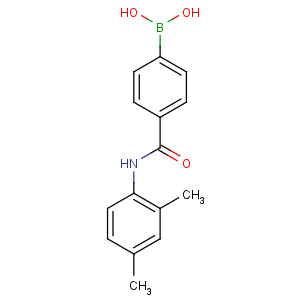 CAS No:913835-38-8 [4-[(2,4-dimethylphenyl)carbamoyl]phenyl]boronic acid