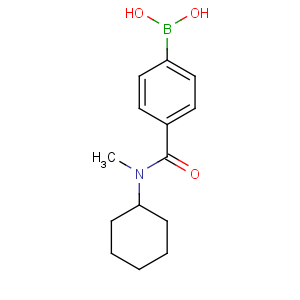 CAS No:913835-84-4 [4-[cyclohexyl(methyl)carbamoyl]phenyl]boronic acid
