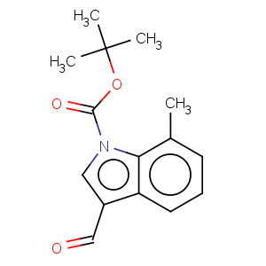 CAS No:914348-96-2 1H-Indole-1-carboxylicacid, 3-formyl-7-methyl-, 1,1-dimethylethyl ester