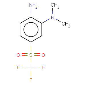 CAS No:914775-78-3 n1,n1-dimethyl-5-(trifluoromethylsulfonyl)benzene-1,2-diamine