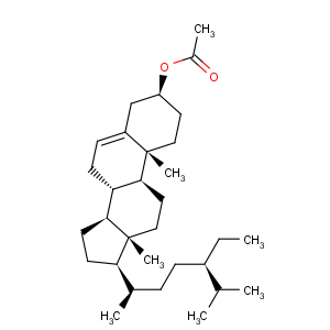 CAS No:915-05-9 Stigmast-5-en-3-ol,3-acetate, (3b)-