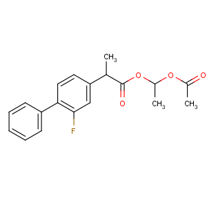 CAS No:91503-79-6 1-acetyloxyethyl 2-(3-fluoro-4-phenylphenyl)propanoate